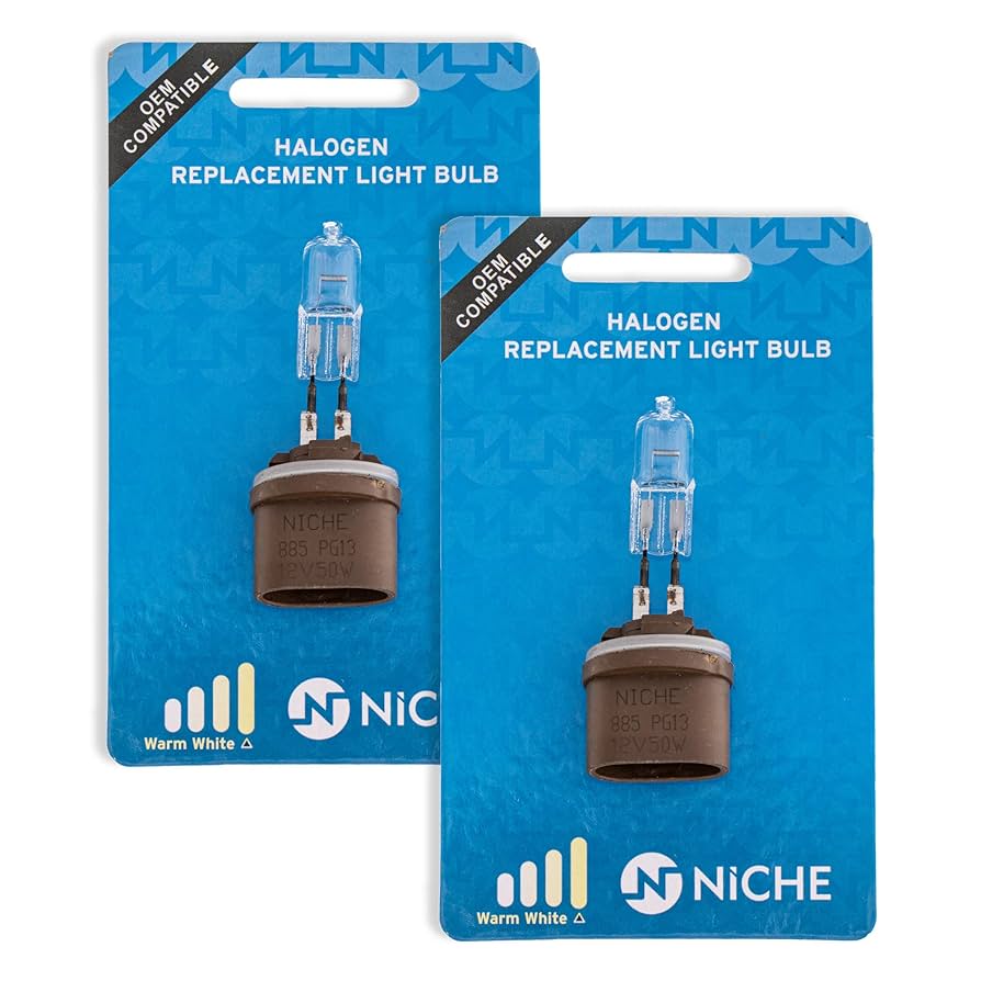 NICHE 885 Headlight Bulb for 1998-2008 Arctic Cat Mountain